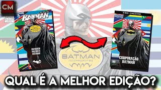 Corporação Batman Vol 1  Qual é a melhor edição [upl. by Justis]