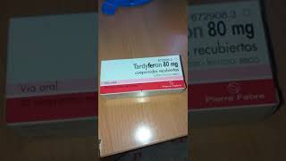 Tardyferon 80 mg  Para Anemia [upl. by Otreblada]