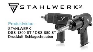 STAHLWERK DSS1300 ST  DSS880 ST DruckluftSchlagschrauber [upl. by Fredric]