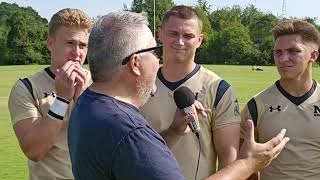 Navy Rugby Players Reflect on Penn State Win [upl. by Singer619]