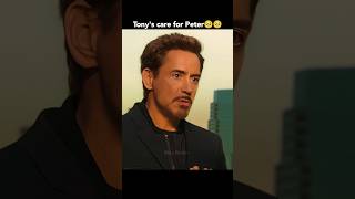 Tony Stark conversation with Peter Parker after vulture attack 🥺🥺shorts ytshorts marvel [upl. by Recor]