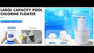 Unique Pool Chlorine Floater is produced by our team [upl. by Adnorrahs211]