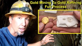 Gold Mining Gold Milling amp Gold Refining The Full Process [upl. by Lesya]