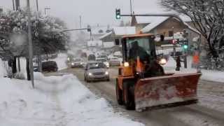 Holzkirchen versinkt im Schnee [upl. by Carlstrom]