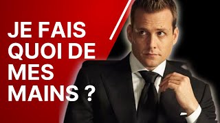 Que faire de vos mains lorsque vous parlez  avec Harvey Specter [upl. by Errot]