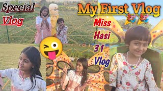 My First Vlog  Miss Hasi 31 First Vlog 🙏 Village Vlog Mini First Vlog trending Vlog [upl. by Domela]