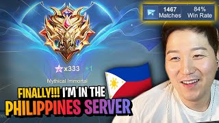 NA Mythical Immortal Invaded the Philippines Server  Mobile Legends [upl. by Caswell]