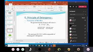 Grade 11H Principle of detergency of soap [upl. by Secnirp]