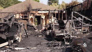 Home shop destroyed in Arroyo Grande fire Friday morning [upl. by Helga]