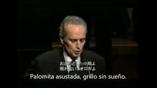 La Peregrinación Navidad Nuestra interpretada por José Carreras [upl. by Burleigh648]