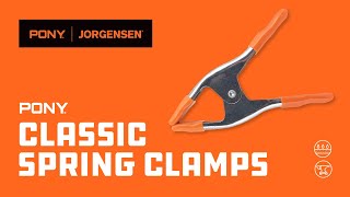 Pony Jorgensen Classic Spring Clamps [upl. by Nyletak]