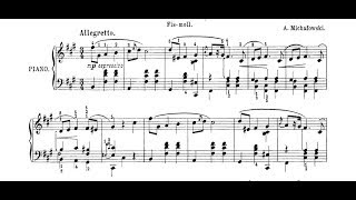 Aleksander Michałowski  Mazurka No3 Op7 [upl. by Neelia]