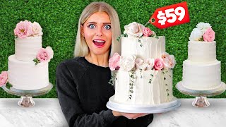 I Bought the CHEAPEST Wedding Cakes I Could Find [upl. by Nevar]