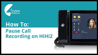 How To Pause Call Recording on HiHi2 [upl. by Eoz]