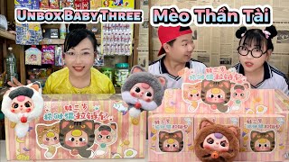 Đập Hộp Set Baby Three Mèo Thần Tài Được Mắt Siêu Đẹp [upl. by Enilraep]