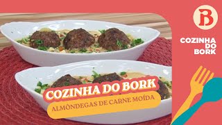 Almôndegas de carne moída que tal almoço saboroso e ECONÔMICO  Band Receitas [upl. by Ardella898]