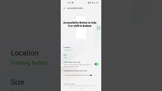 Disable Accessibility Button on Realme Devices on Realme UI 30 [upl. by Nilyahs115]