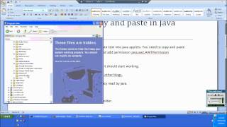 Copy And Paste in Java Applets not working in Oracle UCM [upl. by Allicirp]