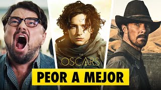 OSCARS 2022 Ranking De Las Nominadas A Mejor Película De PEOR A MEJOR [upl. by Juliane]