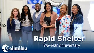 Rapid Shelter Columbia Two Year Anniversary [upl. by Arabeila]