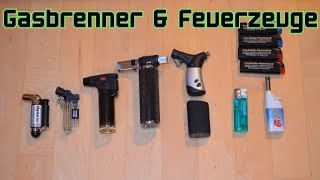 Gasbrenner amp Feuerzeuge für Silvester  Conrad T€DI amp Röder Feuerwerk [upl. by Einegue]