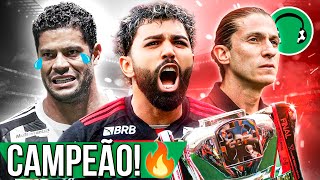 ♫ FLAMENGO PENTACAMPEÃO DA COPA DO BRASIL 🏆  Paródia Menina de Vermelho  MC Menor JP [upl. by Libove]