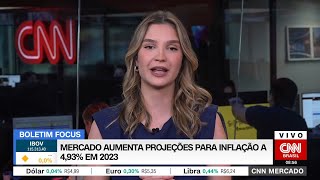 Boletim Focus Mercado aumenta projeção para a inflação em 2023  CNN MERCADO  11092023 [upl. by Diarmit493]