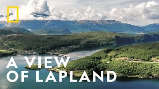 Journey Through Lapland  Europe From Above  National Geographic UK [upl. by Canon529]