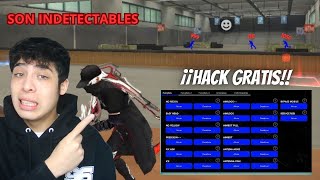 PROBÉ LOS HACKS INDETECTABLES GRATIS MAS PODEROSOS DE TODO FREE FIRE 😱😱 [upl. by Llevert]