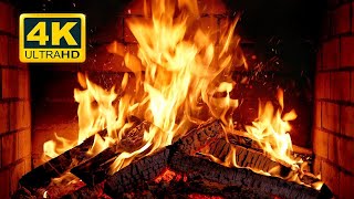 🔥 Cozy Fireplace 4K UHD Fireplace with Crackling Fire Sounds Christmas Fireplace Ambience 2024 [upl. by Iridissa]