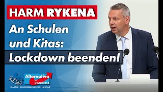 An Schulen und Kitas Lockdown beenden Harm Rykena MdL AfD [upl. by Elie]