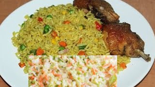 THE BEST EASY NIGERIAN FRIED RICE [upl. by Arytal715]