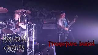 Malevolent Creation  Premature burial live [upl. by Yerffoj]