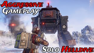 Helldivers 2  Aggressive AMR Build For Fighting Every Patrol Solo Helldive [upl. by Selmore70]