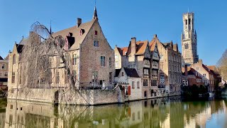 BRUGES most romantic city in Europe 4K ultra HD  quotVenice of the Northquot [upl. by Huoh]