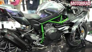 Kawasaki Neuheuiten 2017 auf der INTERMOT 2016 [upl. by Timms348]