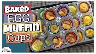 Egg Muffin Cups 3 Ways  EASY Make Ahead Breakfast Idea [upl. by Tonya844]