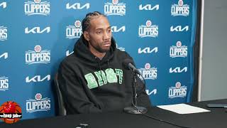 Kawhi Leonard On Why He Was Benched Late In The Clippers 106103 Loss To The Lakers HoopJab NBA [upl. by Tabb658]