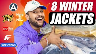 8 Best Jackets For Men UNDER 10001500 🔥 AjioFlipkart Haul Review 2024  ONE CHANCE [upl. by Dollie181]