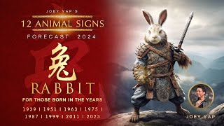 2024 Animal Signs Forecast Rabbit Joey Yap [upl. by Ripleigh]