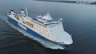 Finnlines Ferries Finnstar Finnmaid amp Finnlady Travemünde  Helsinki [upl. by Htidirrem908]