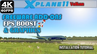 How to Increase FPS  Graphics enhancement using freeware plugin  Mod  Installation Guide  XP11 [upl. by Notned142]