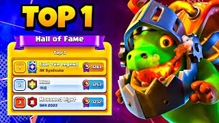 😱🥇Ich bin PLATZ 1 der WELT 8100 TROPHÄEN  Clash Royale Deutsch [upl. by Gow]