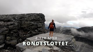 Topptur til Rondeslottet Kongen av Rondane fra Rondvassbu via Vinjeronden August 2022 [upl. by Ymar]