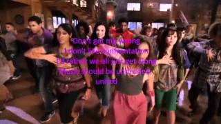 cant back down camp rock 2 the final jam le face a face lyrics paroles movie scene film [upl. by Emelyne]