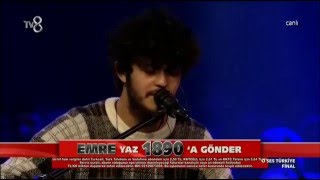 Emre Sertkaya  Saçlarını Yol Getir O Ses Türkiye Final [upl. by Jephthah]