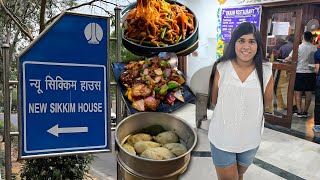 New Sikkim House New Delhi  Authentic Sikkim Foods  Instagram trending restaurant [upl. by Eirbua]