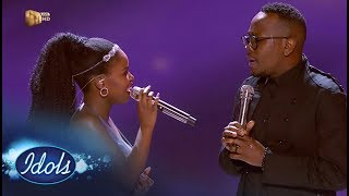 Top 3 Reveal Duets Yanga amp Khaya – Idols SA [upl. by Lienet721]