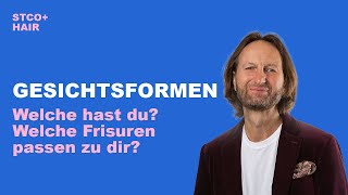 Deine Gesichtsform richtig erkennen 💆🏻‍♀️  Passende Frisuren und Stylingtipps von Sven Hentschel [upl. by Arahk]