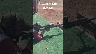 Barrett MRAD Mk22 in 300PRC slamming steel [upl. by Aitnahc410]